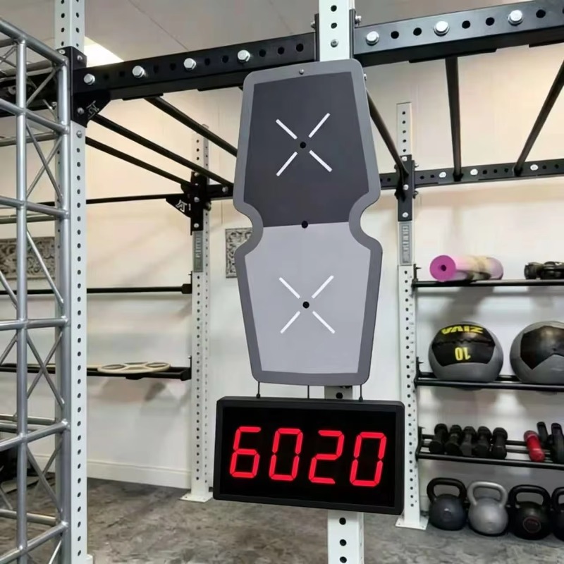 Crossfit Training - CHEETIE Automatic Laser‑Sensed Wall‑Ball Rep Counter