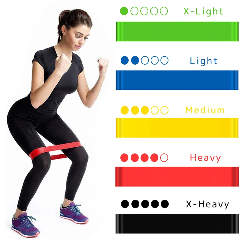 Crossfit Ga - Portable Fitness Workout Equipment Rubber Resistance