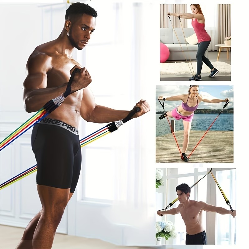 Resistance Band Set with Door  - Pull Up Assist Band ulasan dan harga