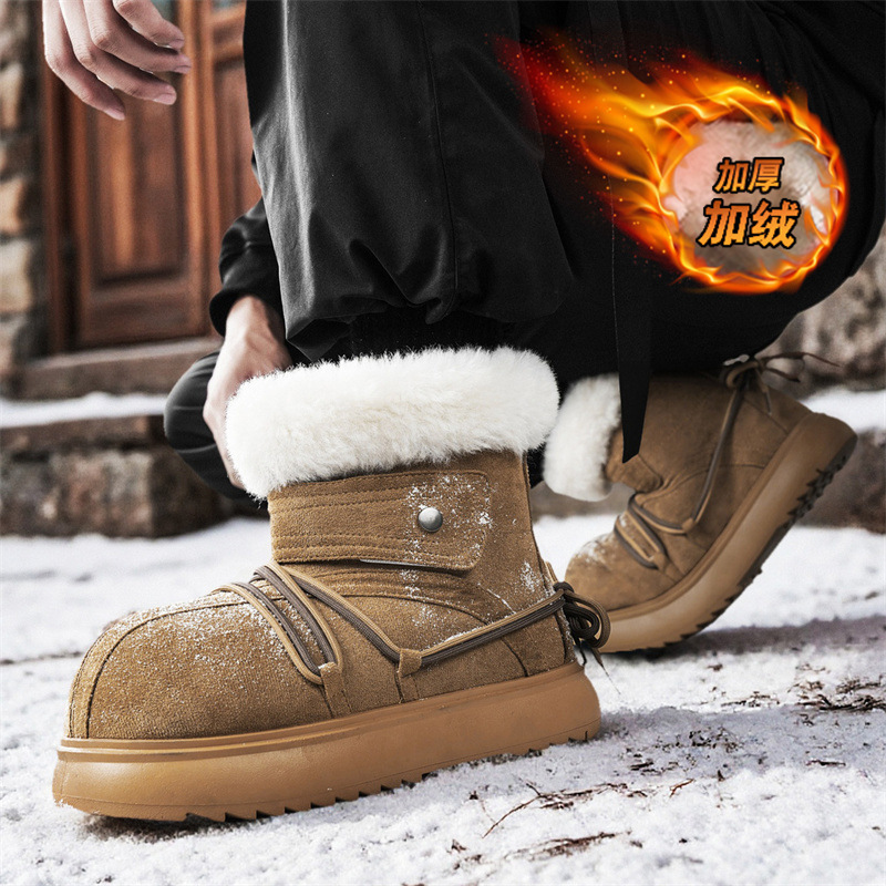 2025 New Winter Men Snow Boots - Crossfit Male ulasan dan harga