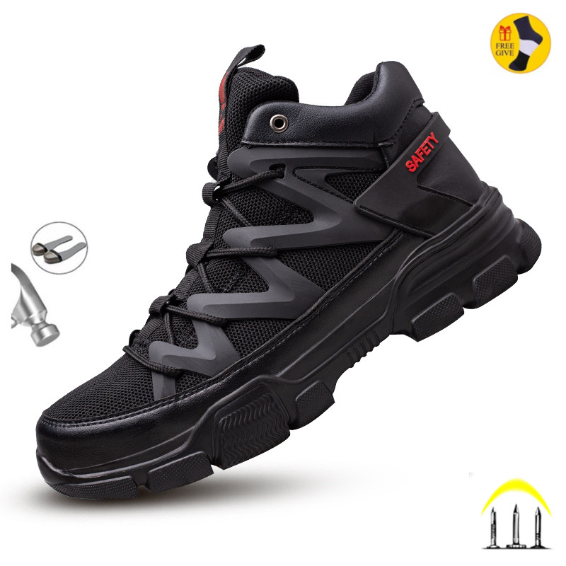 Work Boots Indestructible Safe - Crossfit Male ulasan dan harga
