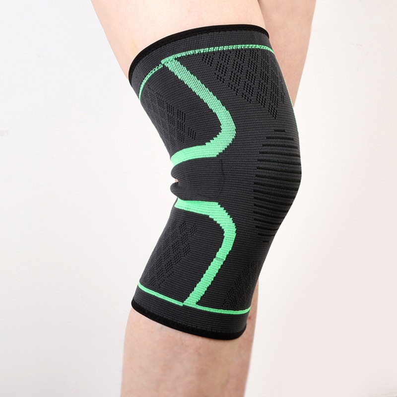 1PC Men Fitness Running Cyclin - Knee Sleeve Pair ulasan dan harga